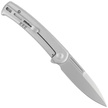 Nóż składany Civivi Cetos Brown Micarta / Steel, Silver Bead Blasted 14C28N (C21025B-1)