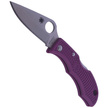Spyderco Ladybug 3 FRN Purple Plain (LPRP3).