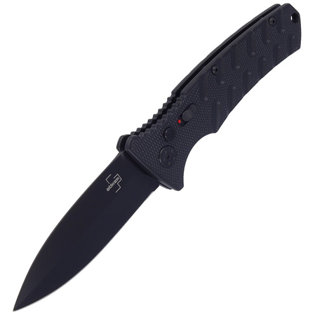 Böker Plus BHQ Strike Spear Point All Black automatic knife (01BO428)