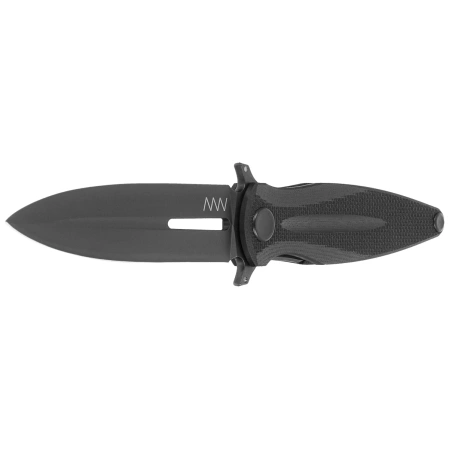 ANV Z400 BB Knife Black G10, Black DLC Sleipner (ANVZ400-015)