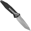 Microtech Socom Elite Auto T/E Knife Black Aluminum, Stonewashed M390 by Tony Marfione (161A-10)