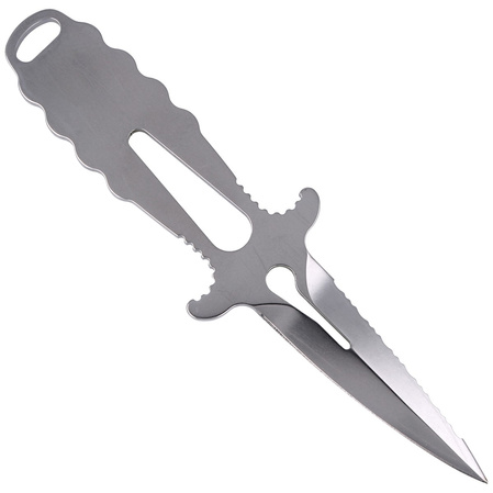 MAC Apnea 9 Skeleton Diving Knife, Mirror W 1.4060 (APN09)