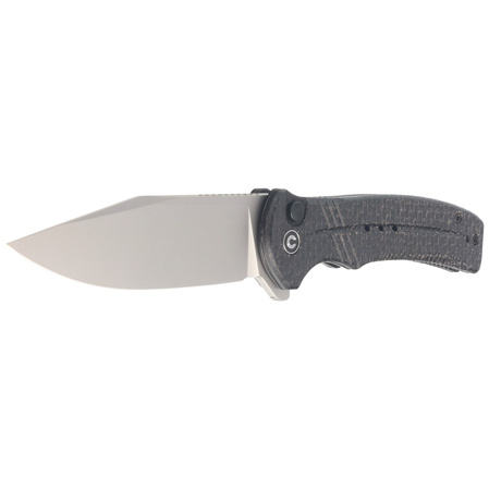 CIVIVI Knife Cogent Black Micarta, Silver Bead Blasted 14C28N (C20038D-7)