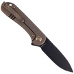 WE Knife Elementum Bronze Titanium, Black Stonewashed CPM S20CV (WE18062X-4)