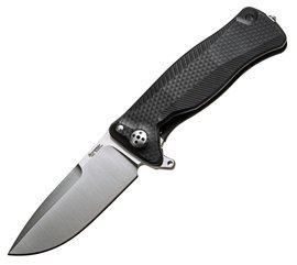 LionSteel SR11A Black Aluminum, Satin Sleipner by Molletta (SR11A BS)