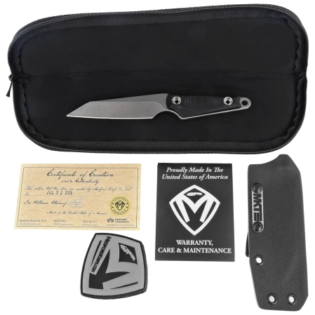 Medford UDT Pro Knife Black G10, Std HW, Tumbled 20CV by Greg Medford (MK114VTQ-08KB-SPQ3-Q4)
