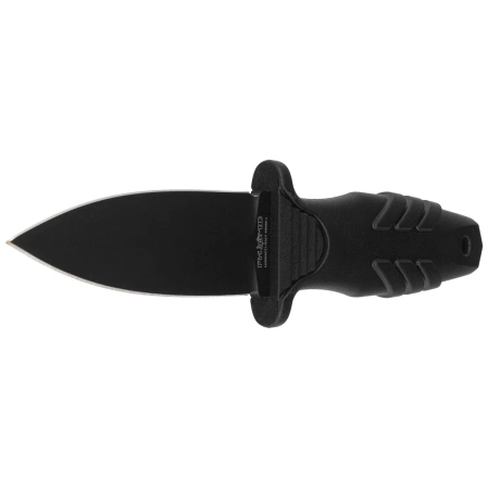 Nóż Fox FKMD Tactical Elementum Dagger D/E Black PP/TPE, Black Idroglider N690Co (FX-647 AF)