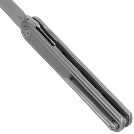 Nóż składany Bestech Ink Silver Titanium, Sandblasted / Stonewashed MagnaCut by Denis Simonutti (BT2502A)