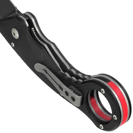 Spartan Blades Ronin Shoto Black G10, Black 154CM by Tu Lam (SFBL9BK)