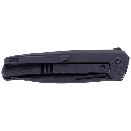 Nóż WE Knife Speedster Black Titanium, Black Stonewashed CPM 20CV (WE21021B-2)