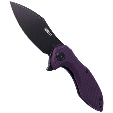 Nóż Kubey Knife Noble, Purple G10, Dark Stonewashed D2 (KU236E)