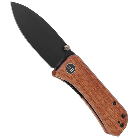 Nóż składany WE Knife Banter Cuibourtia Wood, Black Stonewashed CPM-S35VN by Ben Petersen (2004K)