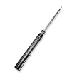 Sencut Skarnax Knife Black G10, Satin 9Cr18MoV (S24025-1)
