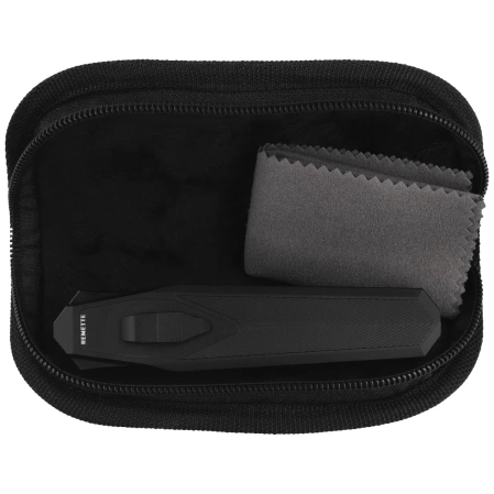 Remette RT-Swordfish T Knife Black Aluminum/Copper Carbon Fiber, Titanium Black 14C28N (ZL103C8)