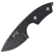 Nóż na szyję Herbertz CJH Neck Knife Black G10, Black Stonewashed 420 (10000345)