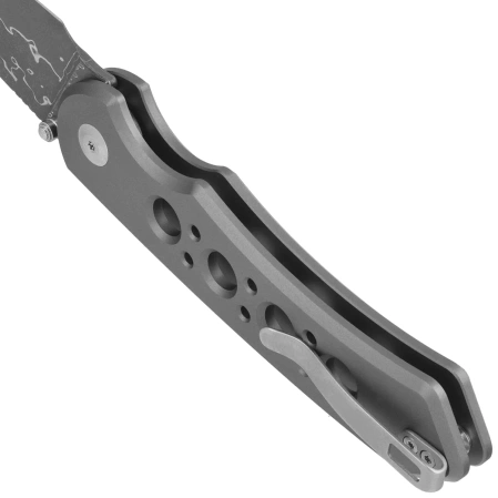 Civivi Pragma Prime Knife Gray Aluminum, Damascus (C24067-DS1)