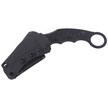 FOX Fixed Blade G10 Black, Black Idroglider  (FX-598)