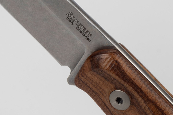 Nóż LionSteel Bushcraft Santos Wood, Stone Washed Sleipner by Molletta (B41 ST)