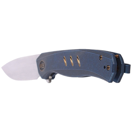 We Knife Limited Edition Seer Blue Stonewashed Titanium, Satin (WE20015-2)