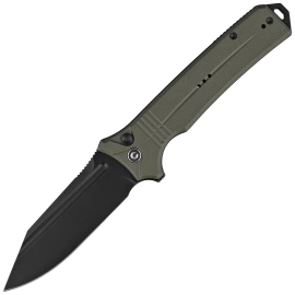 Civivi Neurohaptic Knife OD Green G10, Black Stonewashed Nitro-V (C23080-3)