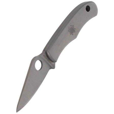 Spyderco Bug Stainless Steel PlainEdge Knife (C133P)