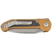 Microtech LUDT Gen III S/E Automatic Knife Tan Aluminum, Apocalyptic M390MK by Tony Marfione (1135-10APTA)