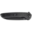 Sencut Kyril Black Micarta, Black Stonewashed 9Cr18MoV by Ferrum Forge Knife Works (S22001-3)