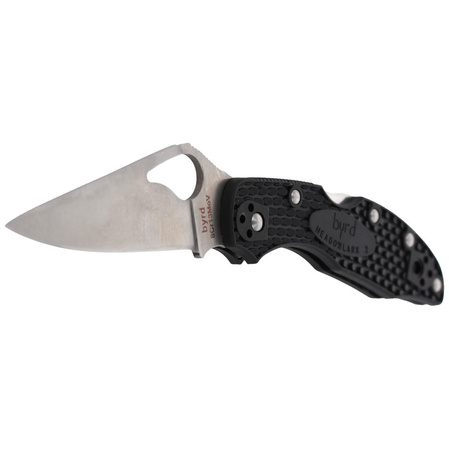 Spyderco Byrd Meadowlark 2 FRN Black, PlainEdge (BY04PBK2)