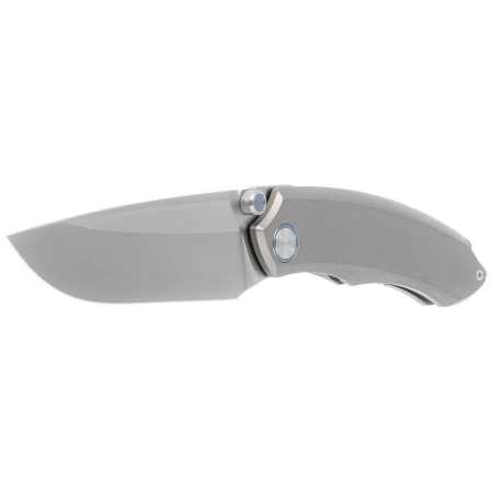 Remette Wild Species Knife Gray Titanium, Hand Grinding M390 (WD108-G)