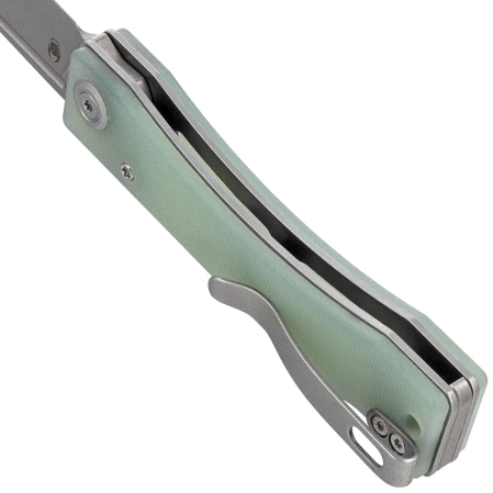 Nóż składany Kubey Akino Jade G10, Beadblasted 14C28N by Tiguass (KU2102B)