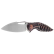 Nóż składany RikeKnife Thor6 Black / Purple Titanium, Satin M390 (RK Thor6-M-BP)