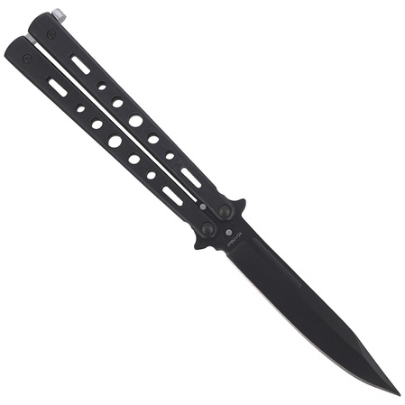 Nóż składany motylek Böker Magnum Balisong All Black (06EX402)