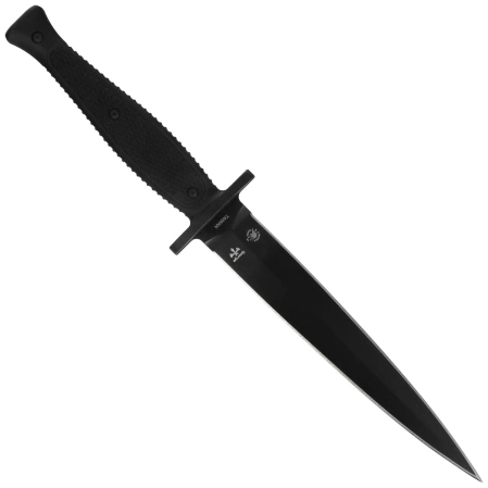 Spartan Blades George Raider Black G10, Black Powder SK5 by Les George (SBBL3BK)