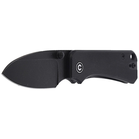 CIVIVI Knife Baby Banter Black G10, Black Stonewashed by Ben Petersen (C19068S-2)