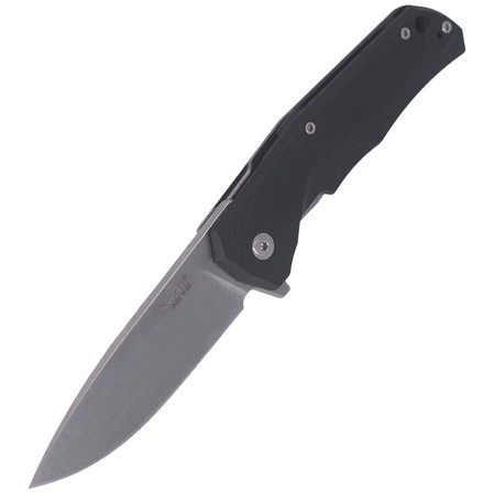 Nóż LionSteel T.R.E. G10 Black, Stone Washed Blade (TRE GBK)