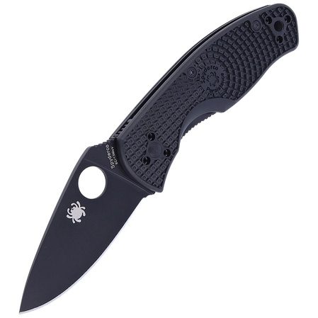 Spyderco Persistence Lightweight Knife Black FRN, Black 8Cr13MoV by Eric Glesser (C136PBBK)