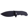 Civivi Knife Praxis Black Coarse Micarta, Black Stonewashed 9Cr18MoV (C803G)