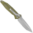 Microtech Socom Elite T/E Knife OD Green Aluminum, Stonewashed P/S M390 by Tony Marfione (161-11OD)