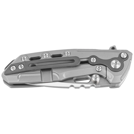 Reate T1000-V2 Gray Titanium/Zirconium Knife, Satin M390 by Alvin Lee