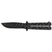Nóż motylek Martinez Albainox Balisong Stone, Gray Stonewashed (02105)