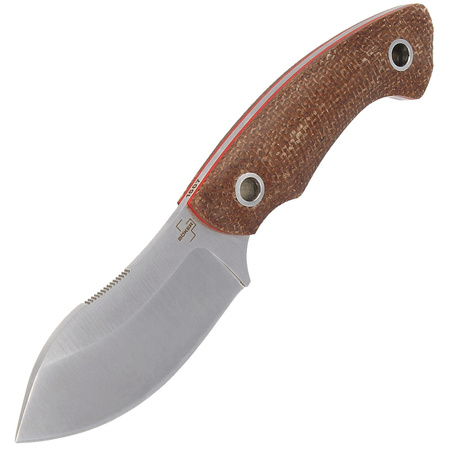 Nóż Böker Plus Nessmi Pro Brown Micarta by Jesper Voxnæs (02BO018)