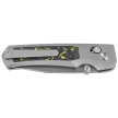 Remette RT-Aurora Knife Gray Titanium/Carbon Fiber, Manual Fine Grinding Satin/Pearlescent M390 (AURA-Y)