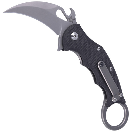 Nóż składany FOX Karambit Titanium  / Carbon Fiber, Bead Blasted Elmax (FX-599TiCS)