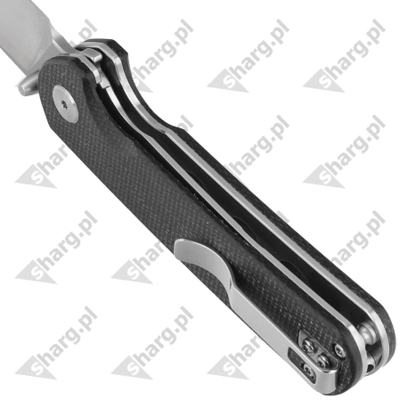 Bestech Sledgehammer Black Micarta, Satin / Stonewashed D2 knife (BG31C)