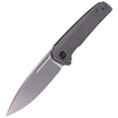 Nóż WE Knife Speedster Gray Titanium, Silver Bead Blasted CPM 20CV (WE21021B-1)