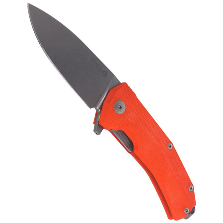 LionSteel KUR G10 Orange, Stonewashed Sleipner by Molletta (KUR OR)