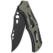 Civivi Knife Biophase Black Aluminum/OD Green G10, Black Stonewashed Nitro-V (C23083C-2)