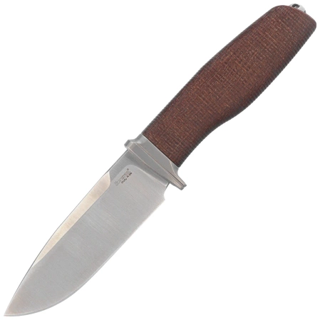 Nóż LionSteel Acha Natural Burlap Micarta, Satin M390 by Molletta (AH BLN)