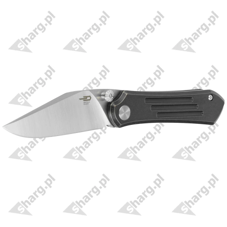 Bestech Icarus Knife Black Stonewashed Titanium, Satin M390 by Nick Rogers (BT2302A)