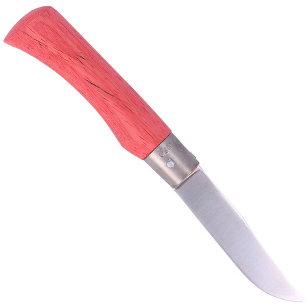 Antonini Old Bear Laminated Red, Satin Stainless knife (9307/21_MRK)